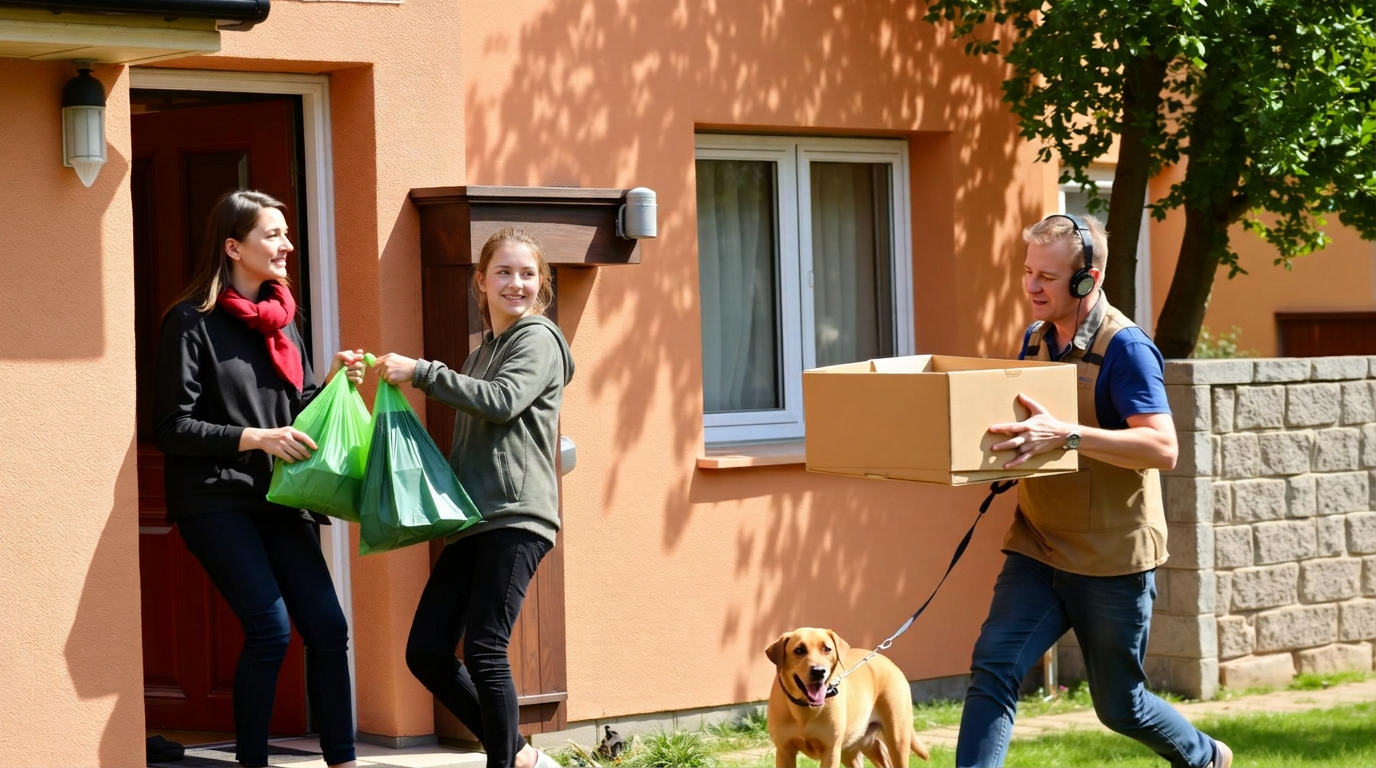 Sousedé si pomáhají s nákupem a běžnými starostmi